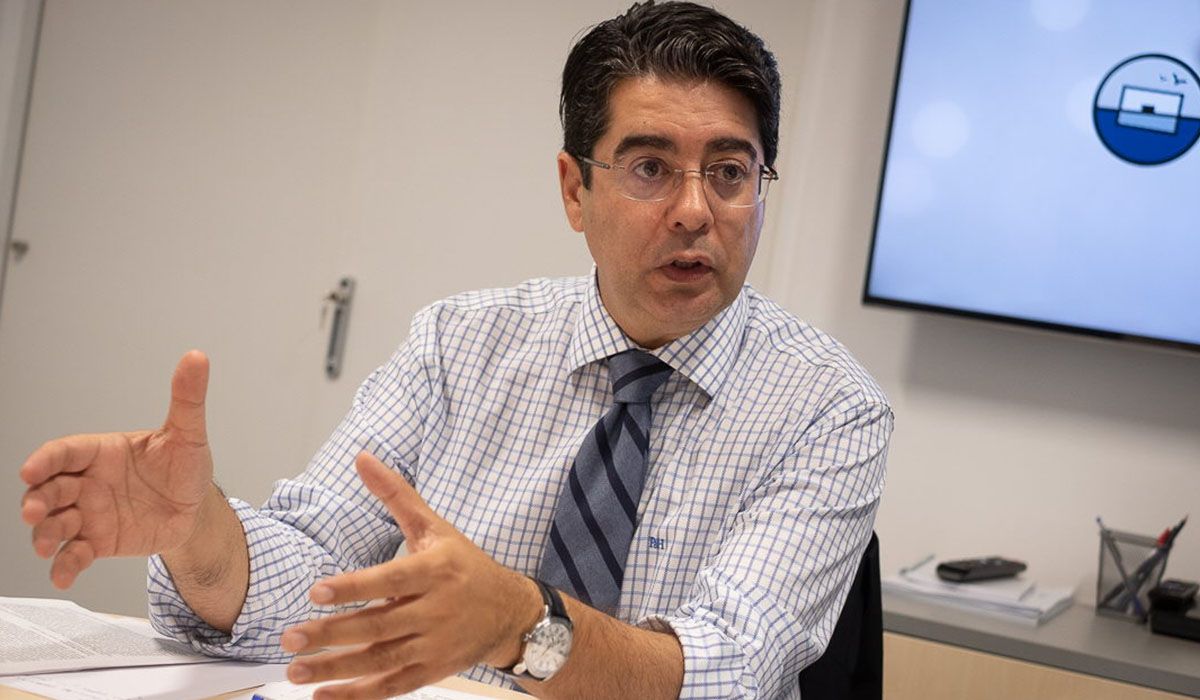 Pedro Martín, presidente del Cabildo de Tenerife./