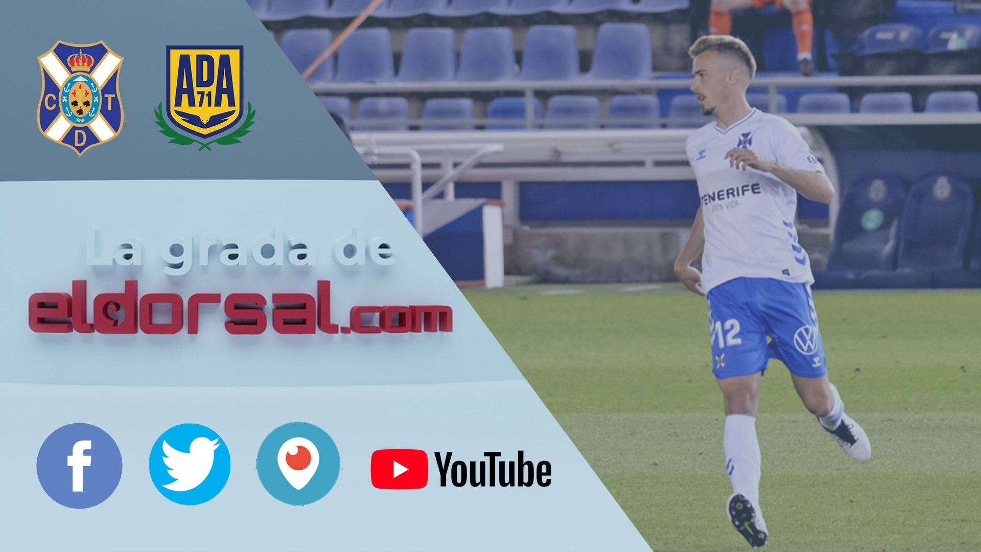 La Grada ElDorsal Tenerife Alcorcón