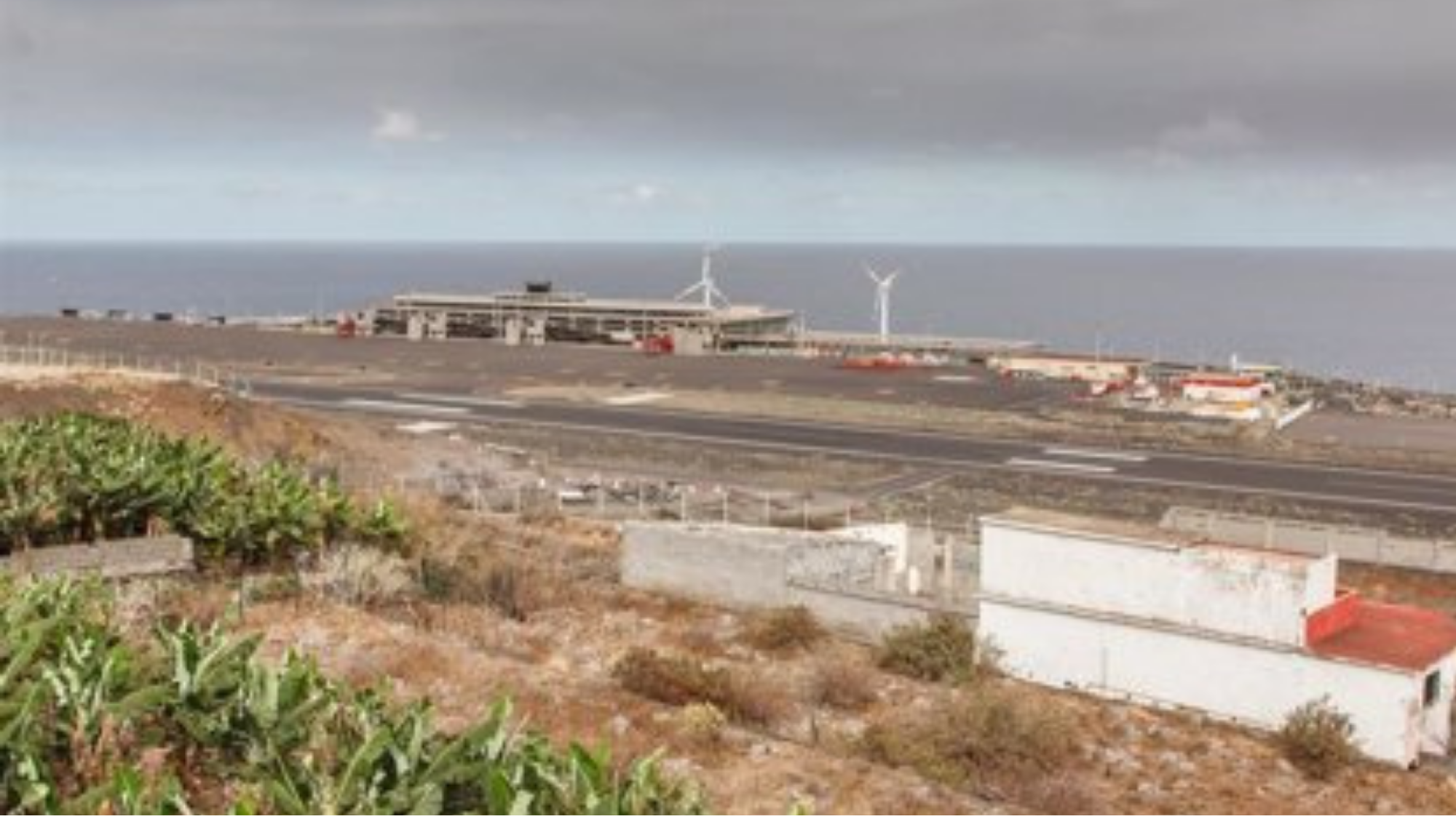 Vista panorámica del Aeropuerto de La Palma. / EUROPA PRESS 