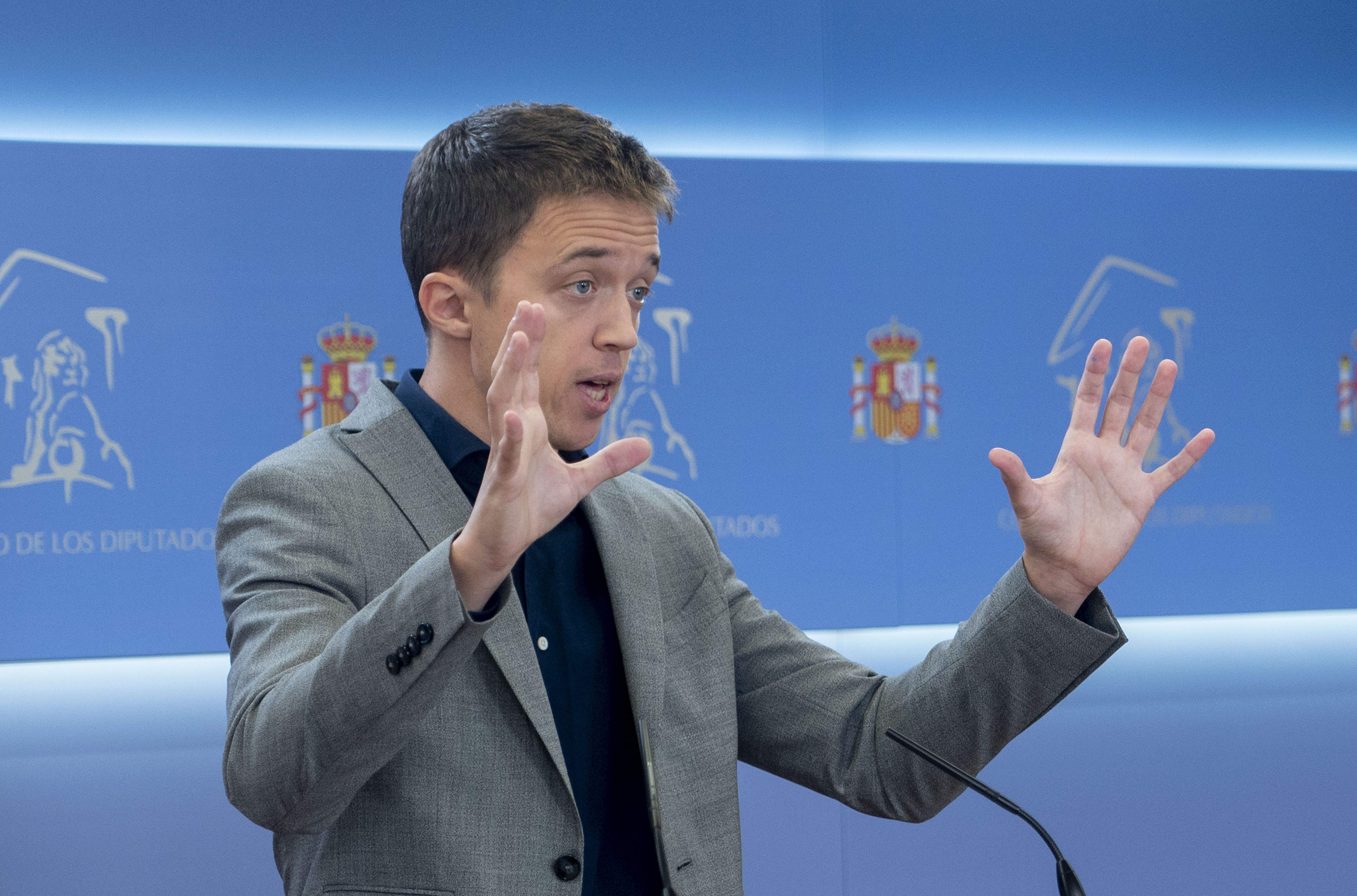 El diputado nacional de Más País Íñigo Errejón. / Europa Press El diputado nacional de Más País Íñigo Errejón. / Europa Press