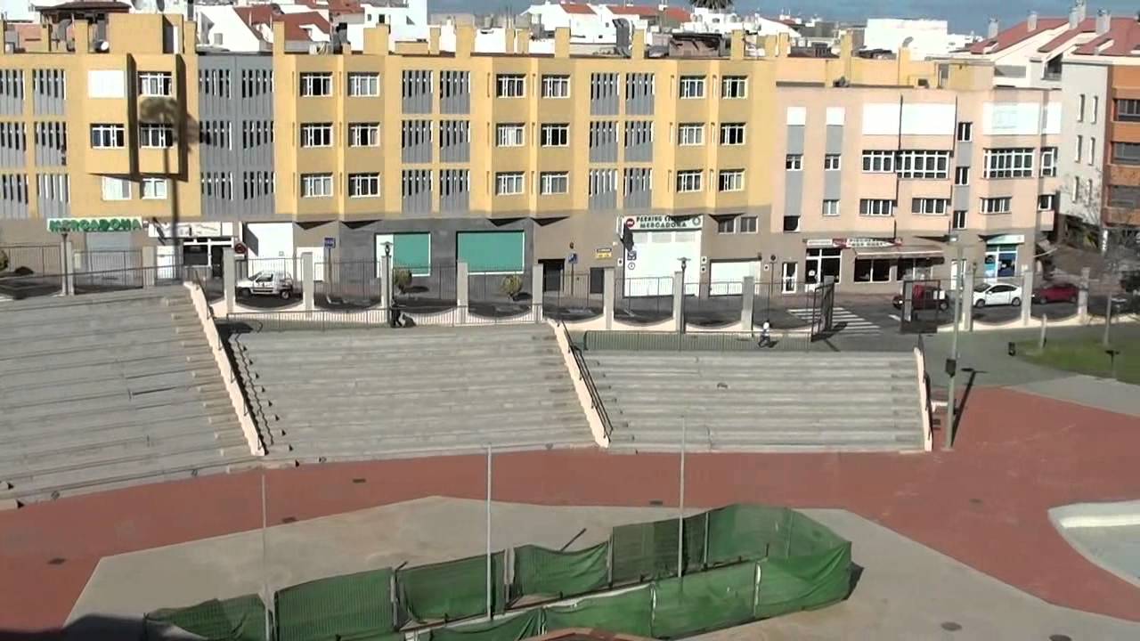 Parque de La Barranquera, cerrado también por el ciclón. / Archivo