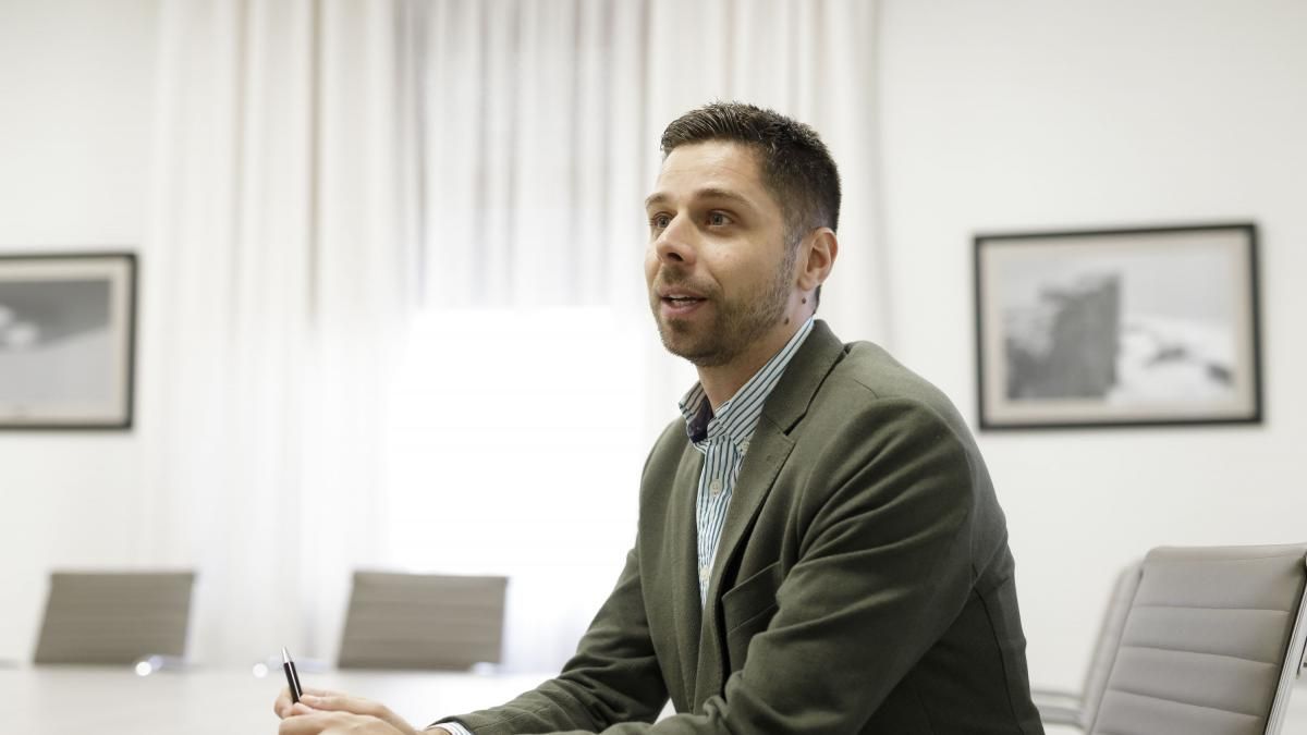 Javier Rodríguez, consejero de Transición Ecológica del Cabildo de Tenerife / Ramón de La Rocha - Archivo 