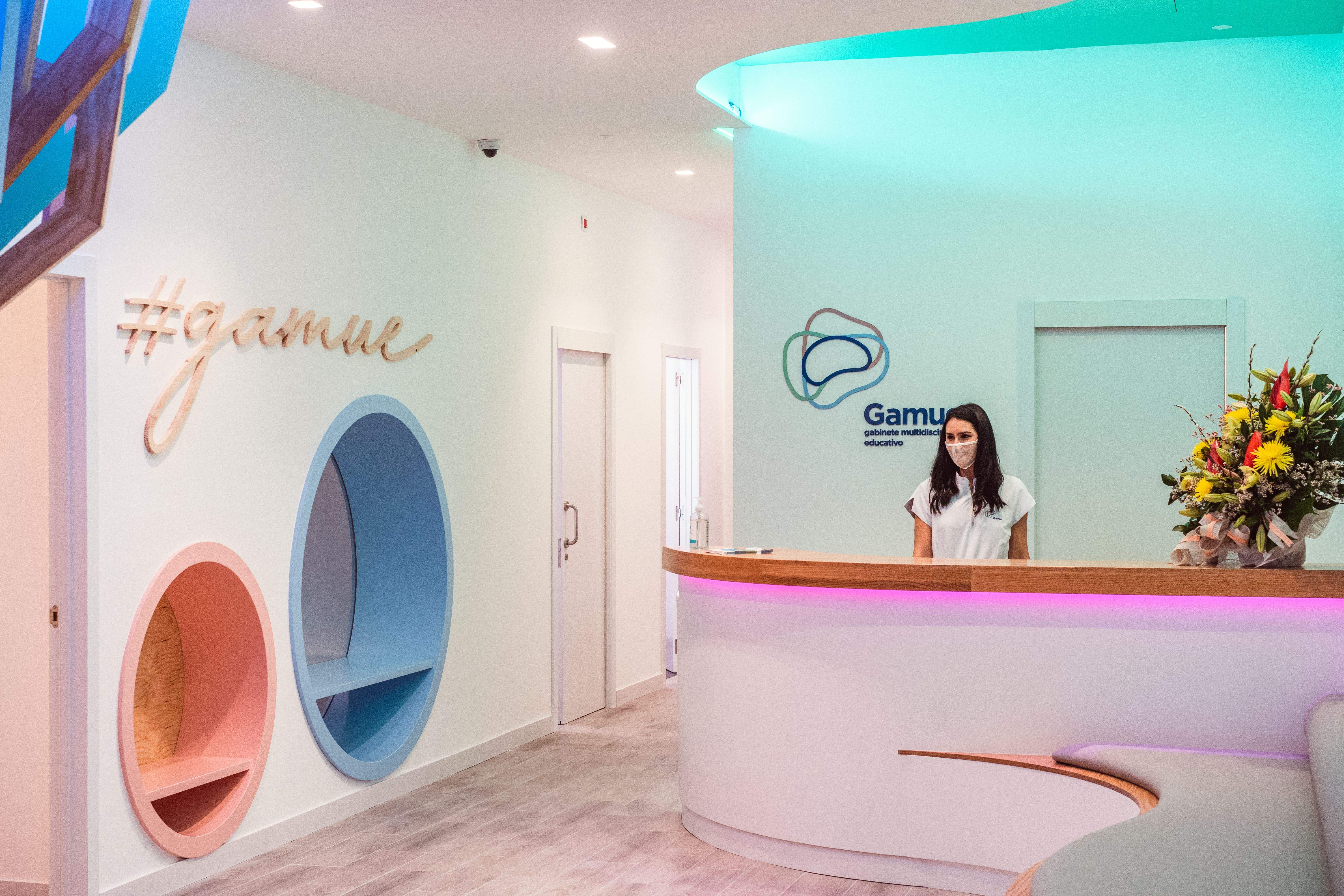 Recepción del Gabinete Multidisciplinar Educativo Gamue