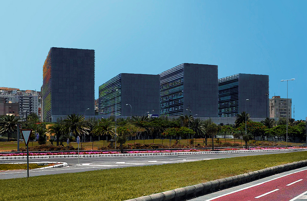 Ciudad Justicia de Canarias en Las Palmas./ Wikipedia.