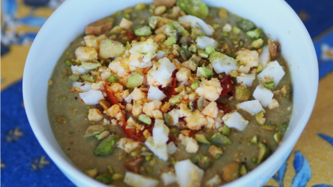 Salmorejo de sardinas Salmorejo de sardinas