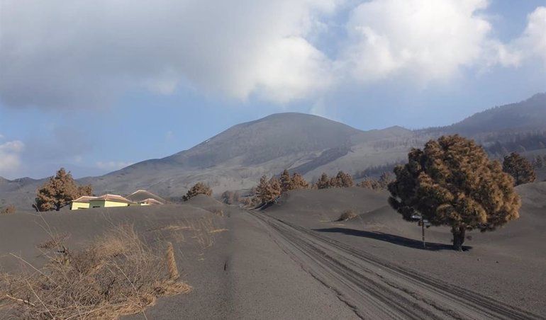 Fotografía tomada desde la Carretera de San Nicolás (Las Manchas) en La Palma. / Involcán