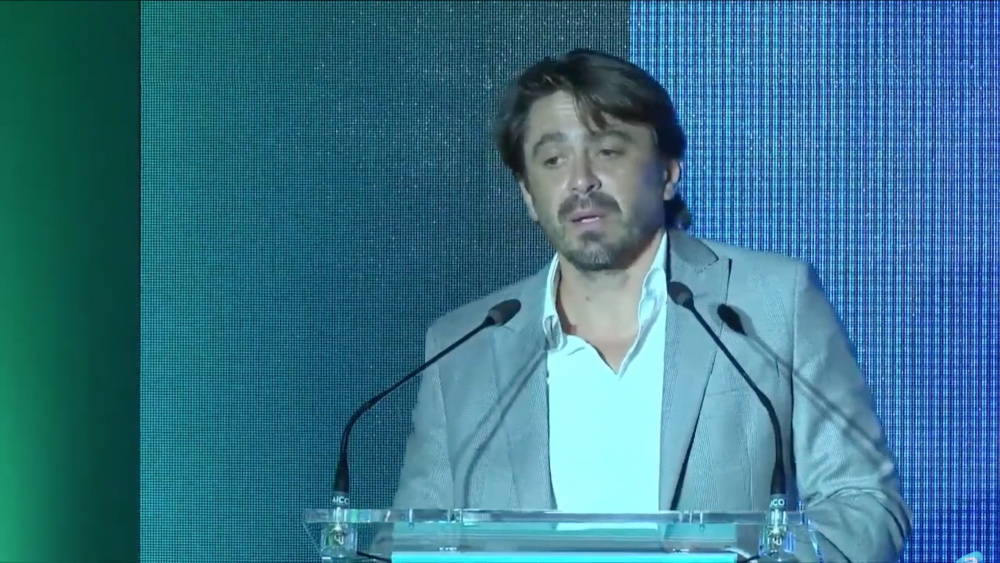 Jorge Marichal en el acto de elección de la nueva Junta Directiva de la FEHM./ Ashotel Jorge Marichal en el acto de elección de la nueva Junta Directiva de la FEHM./ Ashotel