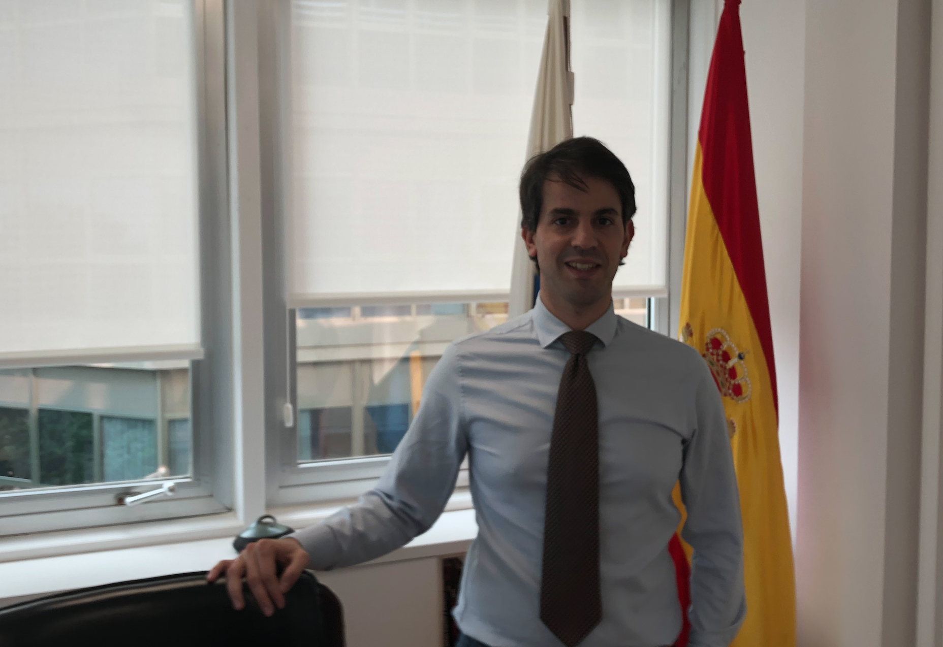 El presidente de la Zona Especial Canaria (ZEC), Pablo Hernández González-Barreda./ AH.