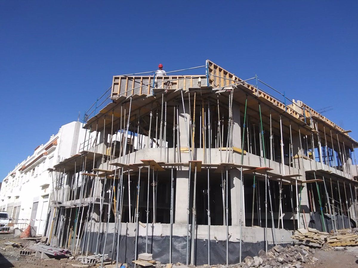 Construcción de viviendas en Canarias. / Archivo