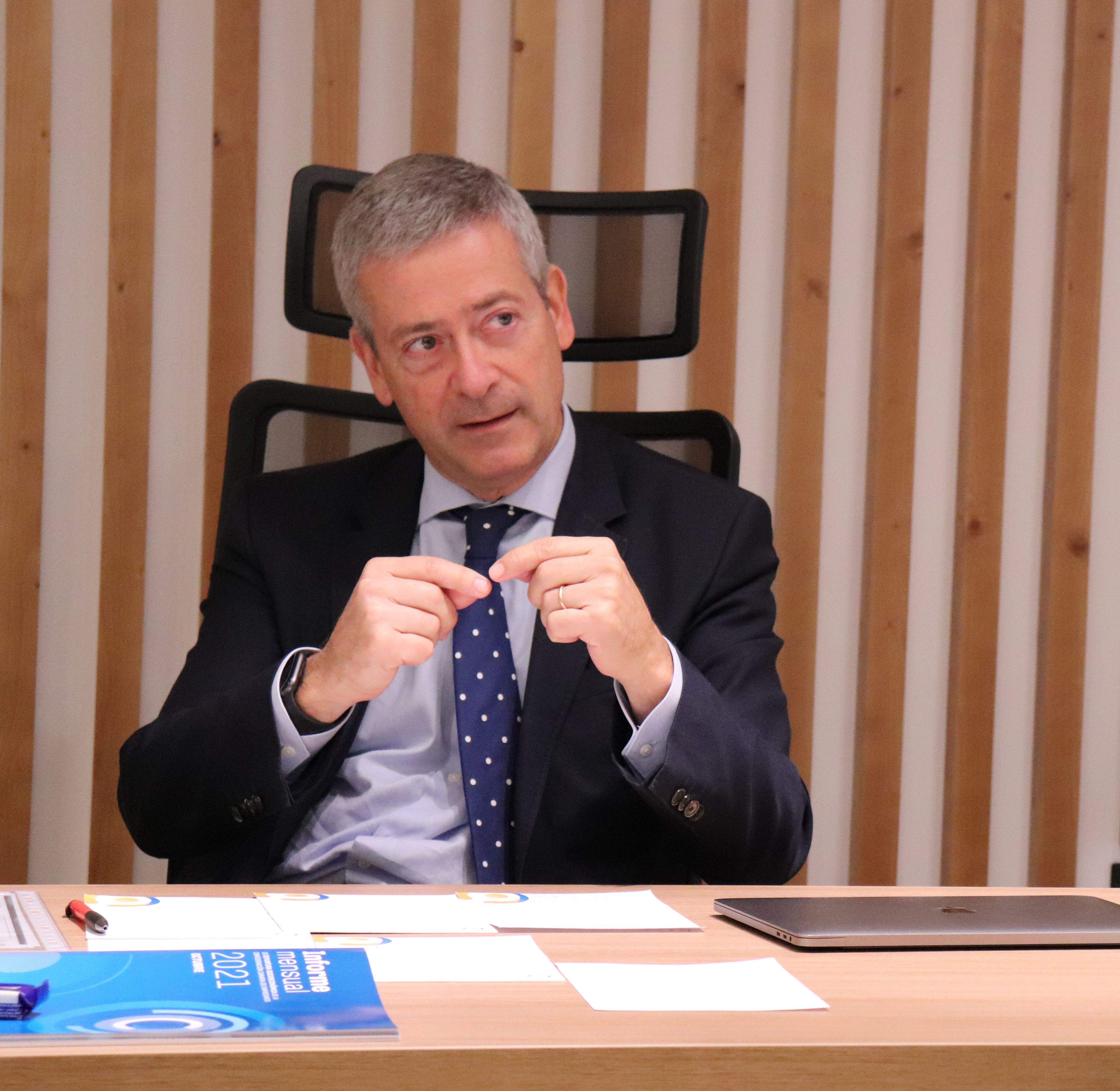 El presidente del Círculo de Empresarios de Gran Canaria, Agustín Manrique de Lara./