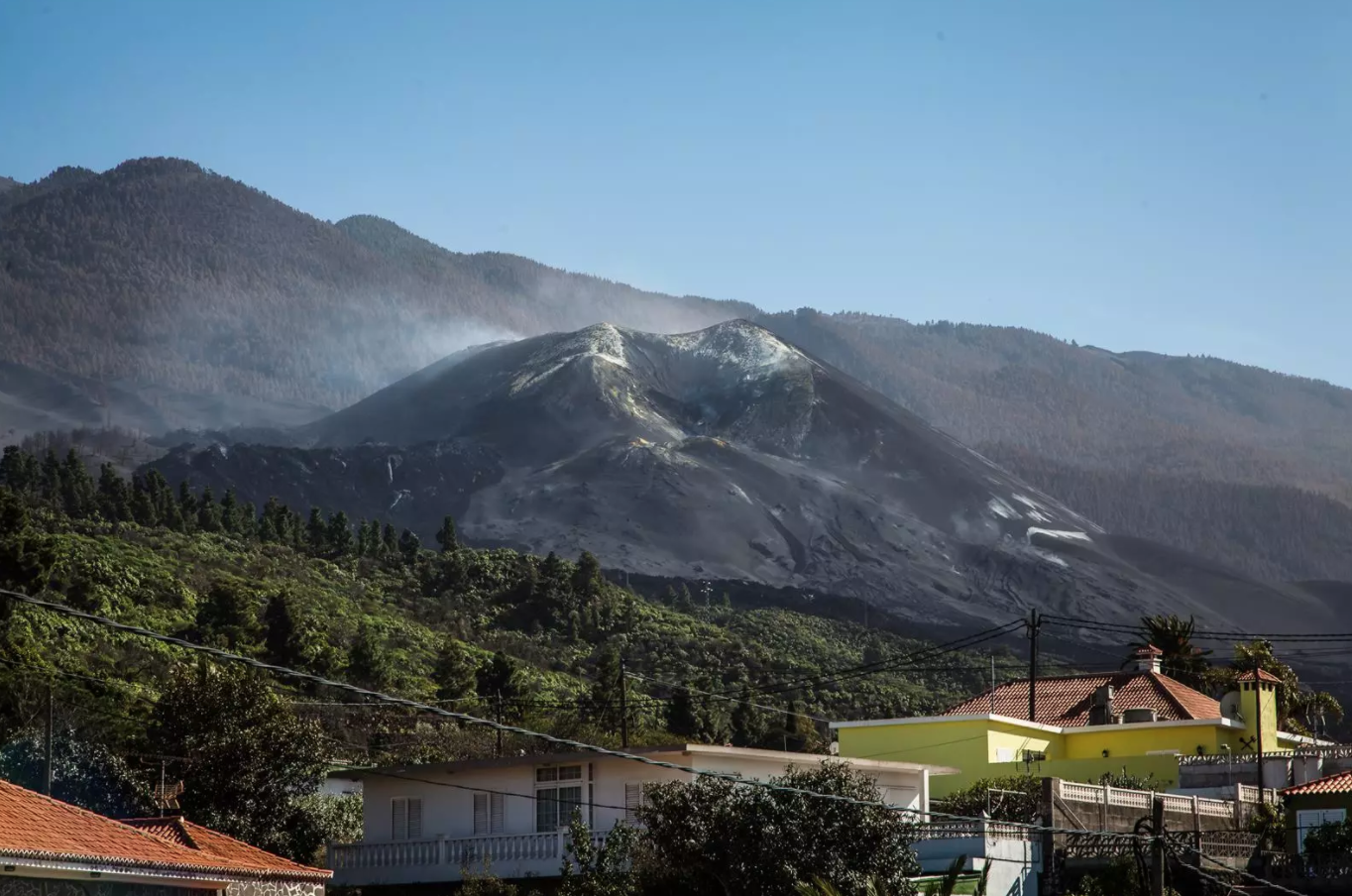 Volcán de La Palma tras darse por finalizada la erupción./ EP