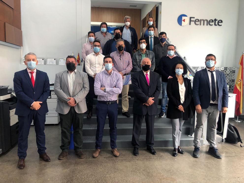 Reunión entre Capital Energy, el Clúster Marítimo de Canarias y Femete. / Capital Energy