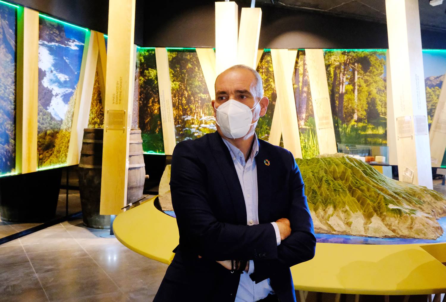 El consejero de Innovación y Nuevas Tecnologías del Cabildo de La Palma, Gonzalo Pascual. / Cedida