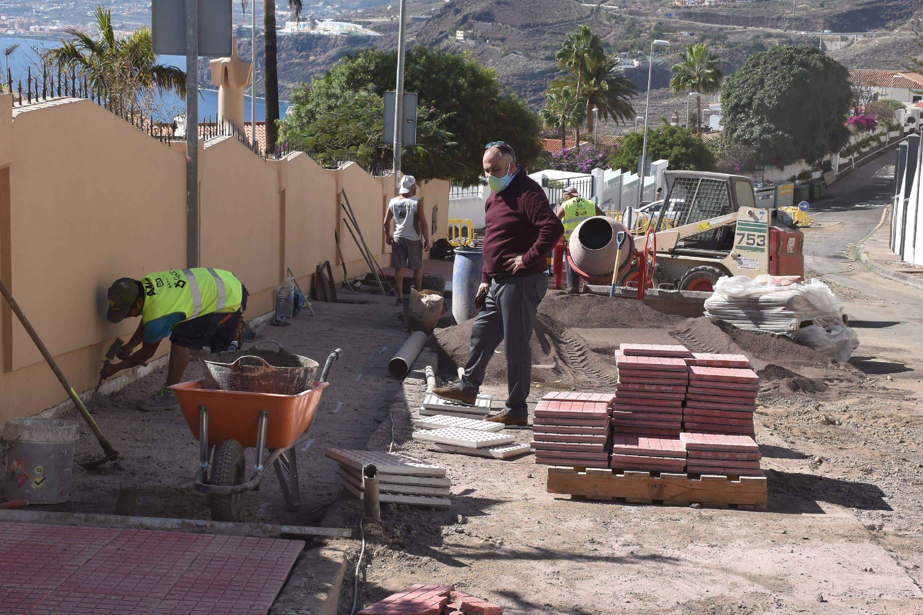 Avance Obra hidráulica de Radazul. / Ayuntamiento de El Rosario Avance Obra hidráulica de Radazul. / Ayuntamiento de El Rosario