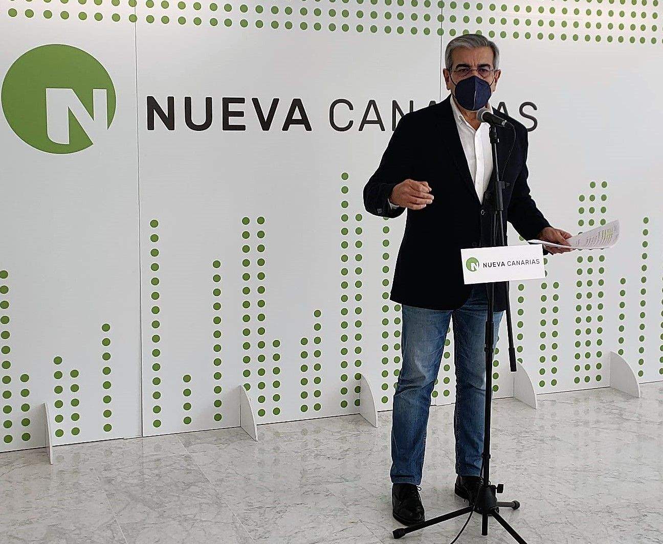 El presidente de Nueva Canarias, Román Rodríguez./ Archivo