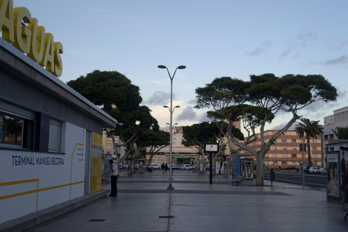 Plaza ingeniero Manuel Becerra de Las Palmas, última dirección de Servicio de Atención Mixta y Emergencias Sanitarias./