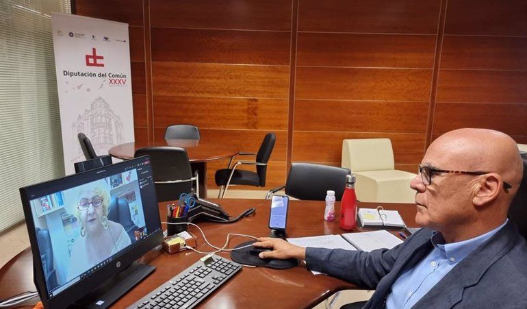 Imagen de archivo de una reunión del Diputado del Común. / Europa Press