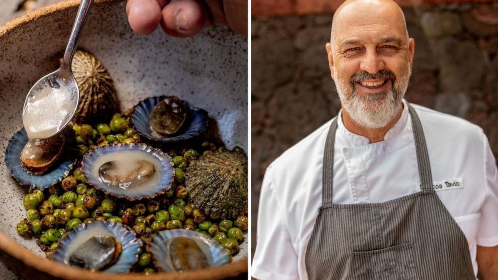 El chef Marcos Tavío conitnúa explorando la cocina ancestral canaria desde El Hierro con el restaurante 8Aborigen./ AH.