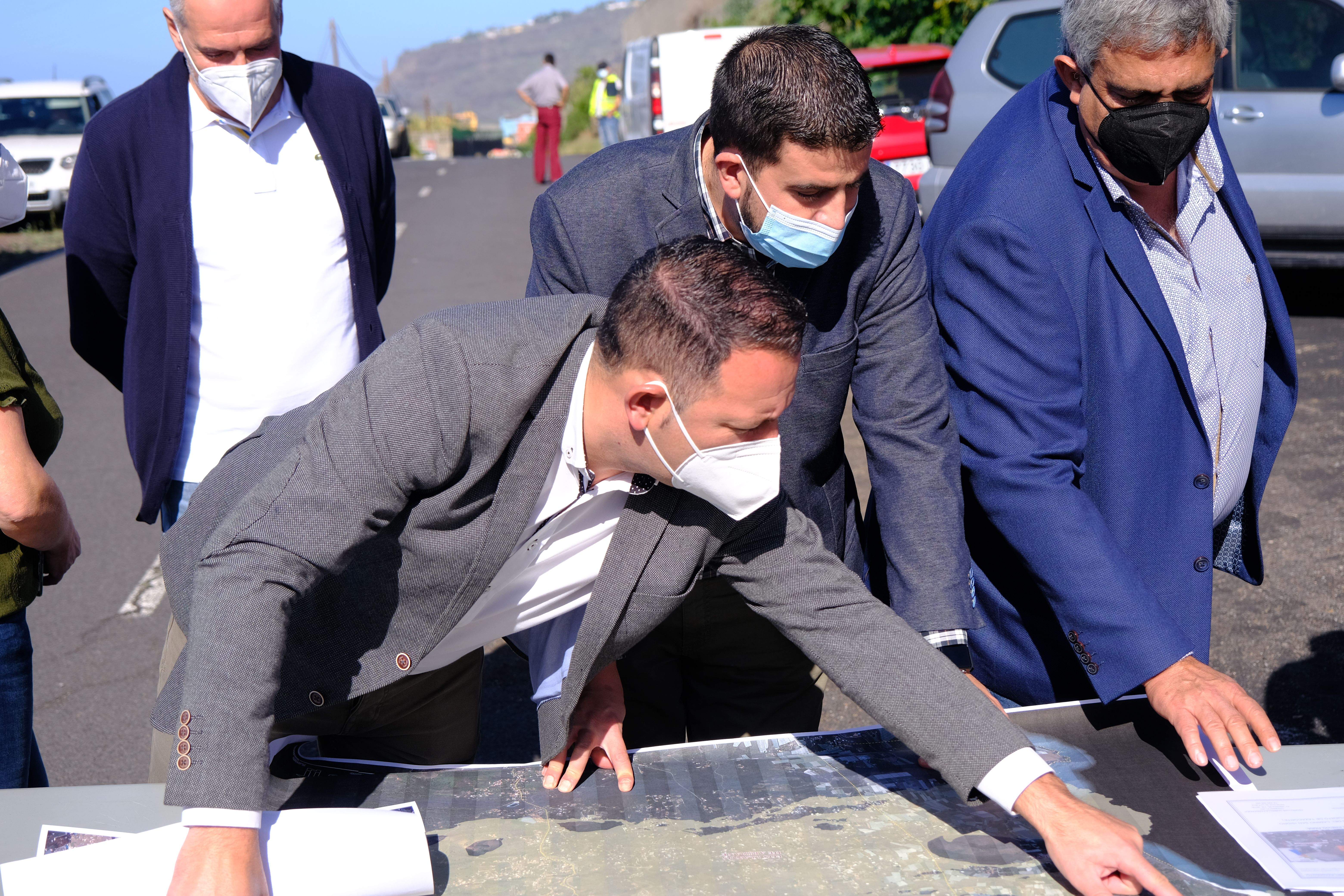 Obras para recuperar el Camino de San Isidro en Tazacorte. / Cabildo de La Palma 