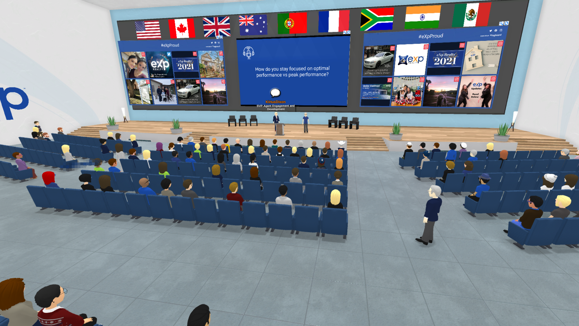 La inmobiliaria que usa el metaverso cuenta con el 10 % de sus empleados en Canarias. / exp realty