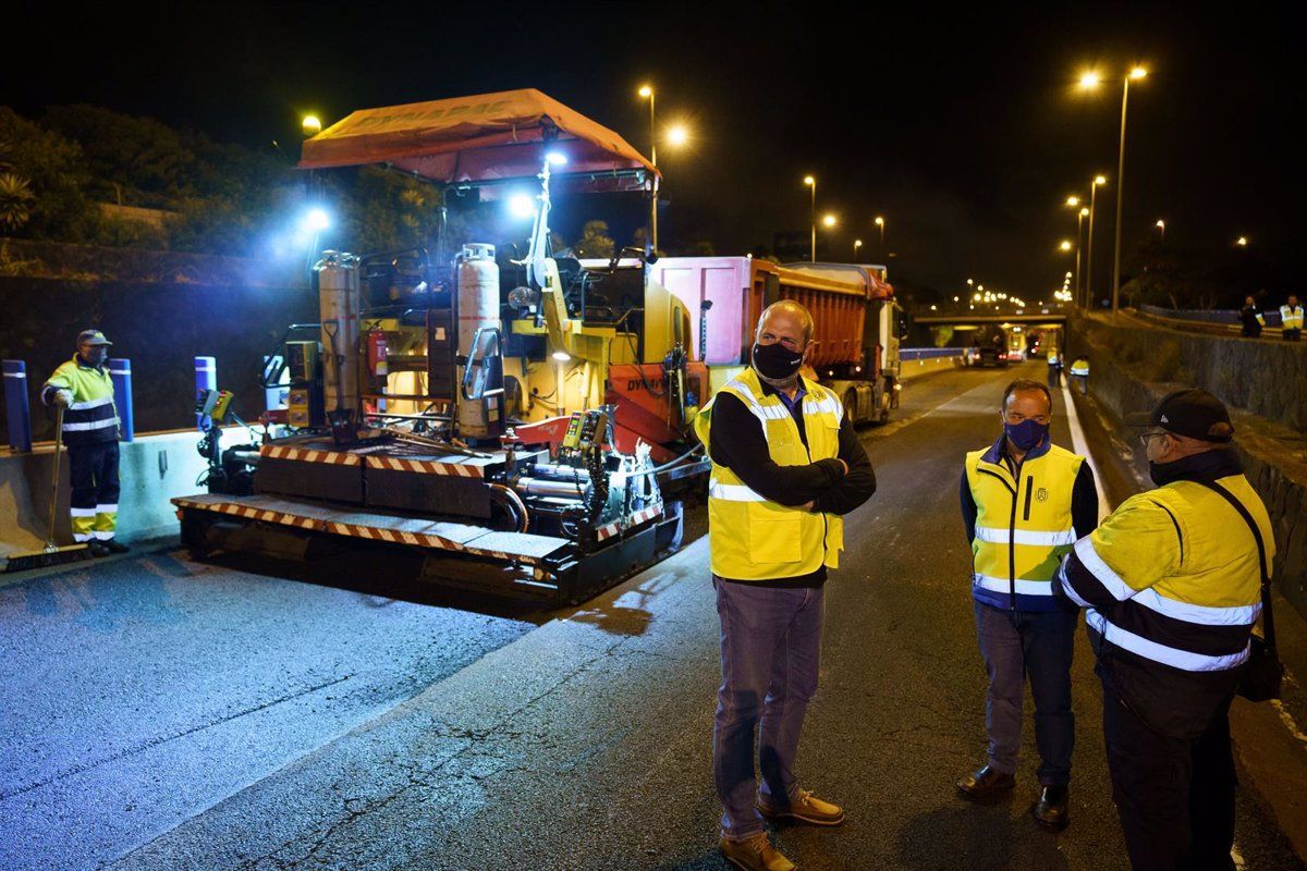 Imagen de rehabilitación de la TF-5. / Europa Press