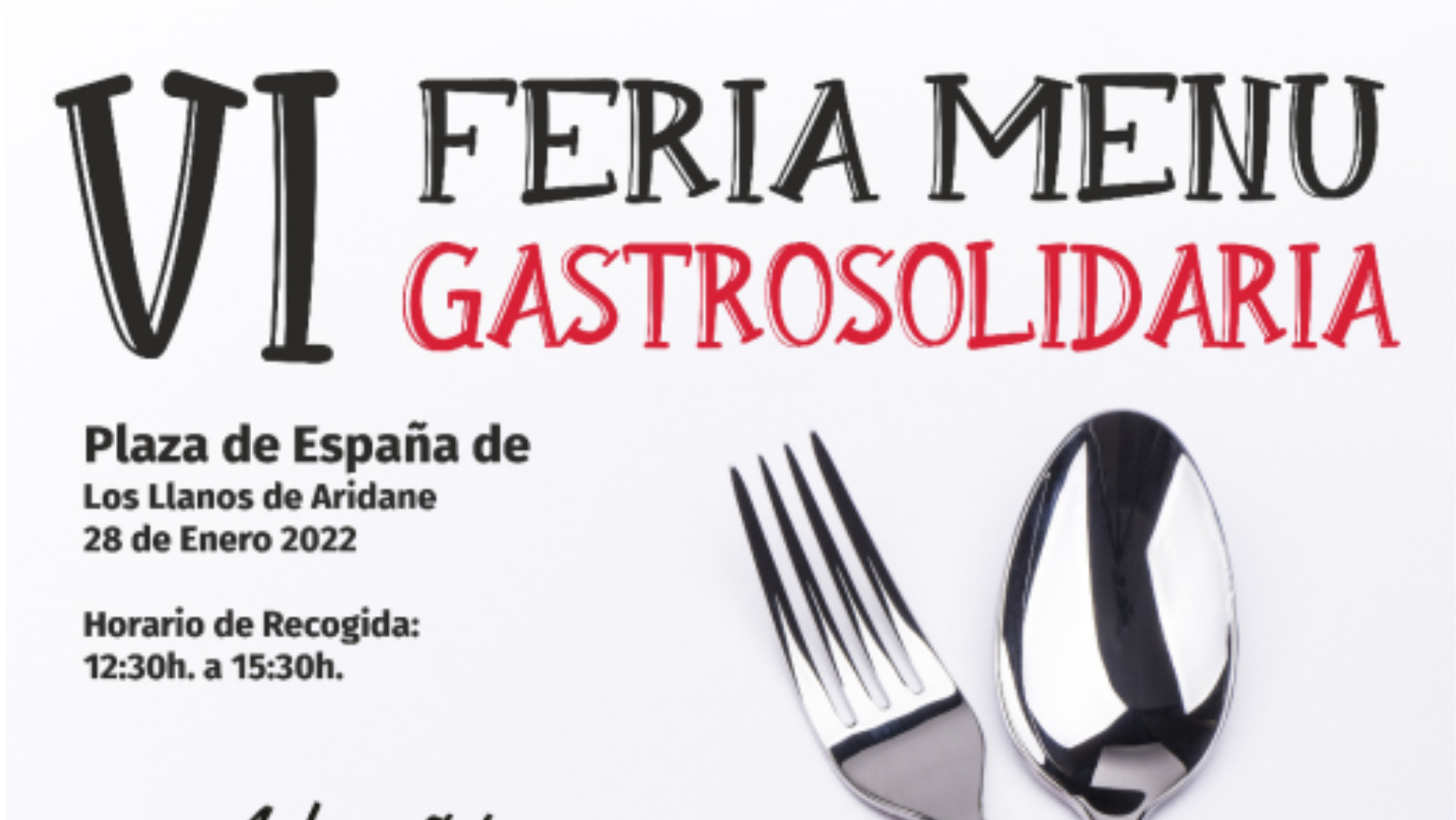 Cartel de Gastrosolidaria. / Cedida