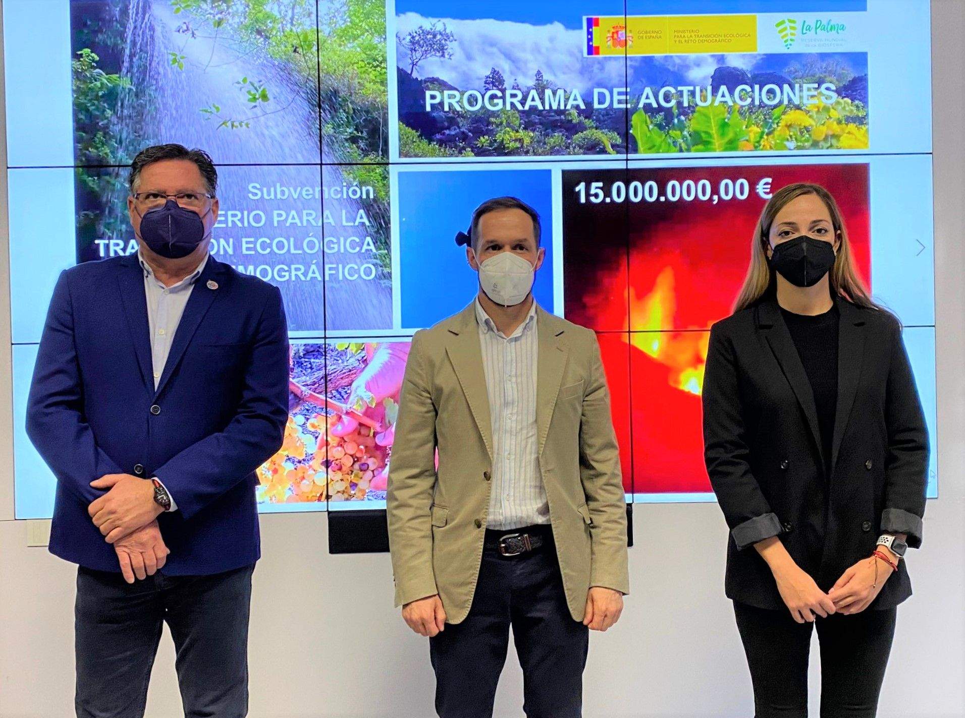 Subvención Reserva Biosfera La Palma. / Cabildo de La Palma