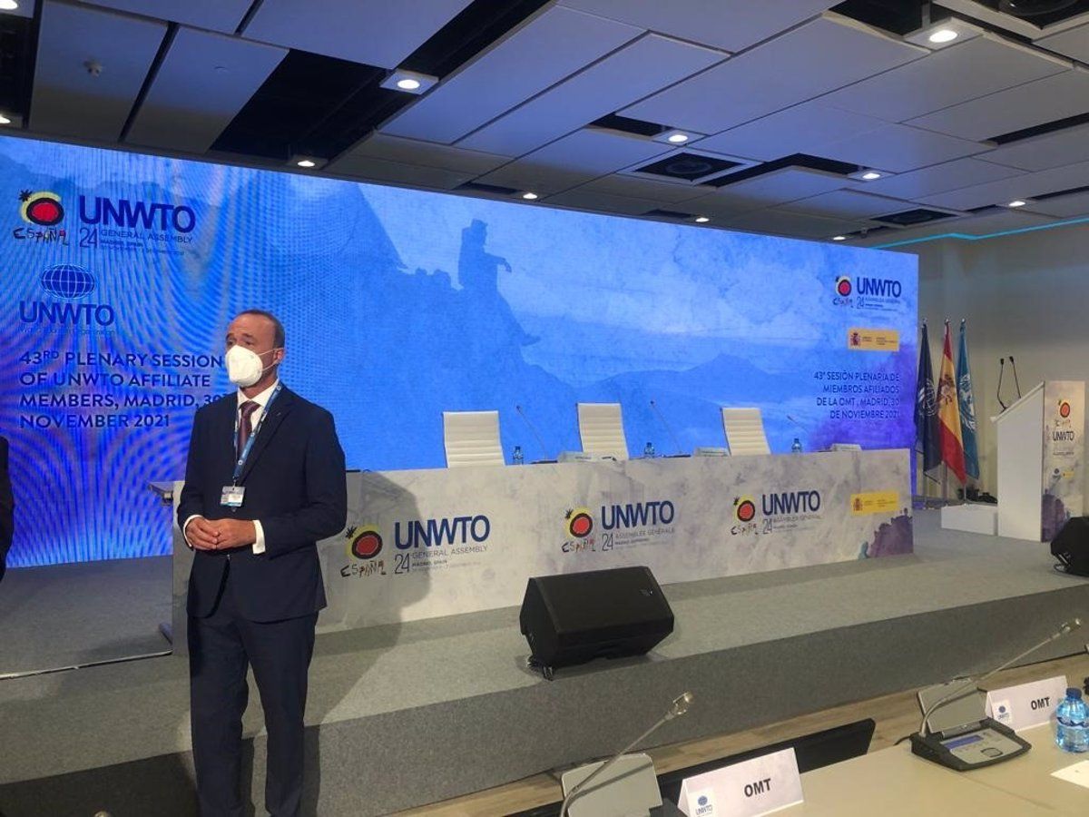 El consejero de Turismo del Cabildo de La Palma, Raúl Camacho. / Cabildo de La Palma 