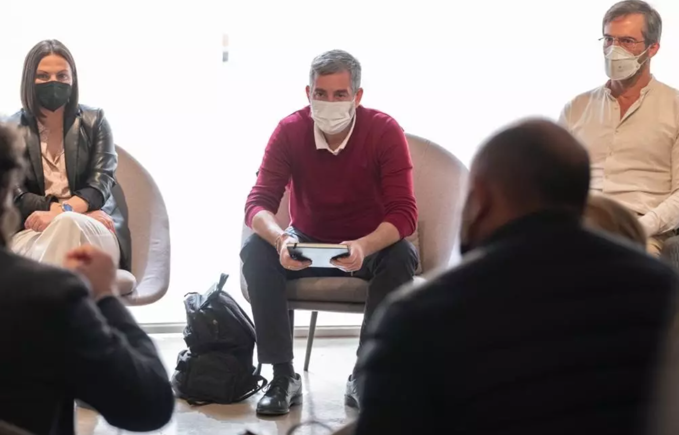 El secretario general nacional de CC, Fernando Clavijo