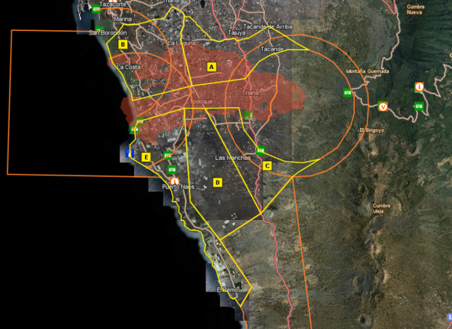 Visor de Infraestructura de Datos Espaciales de Canarias de Grafcan./ Visor de Infraestructura de Datos Espaciales de Canarias de Grafcan./