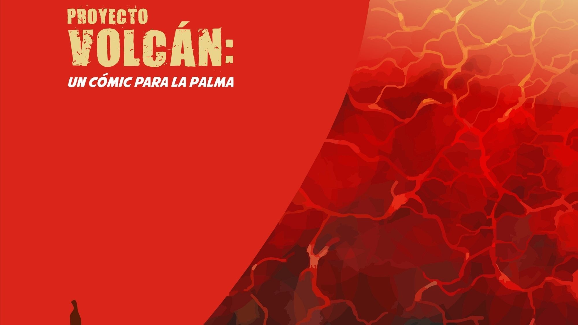 Ilustración de la portada del Proyecto Volcán. / Cedida