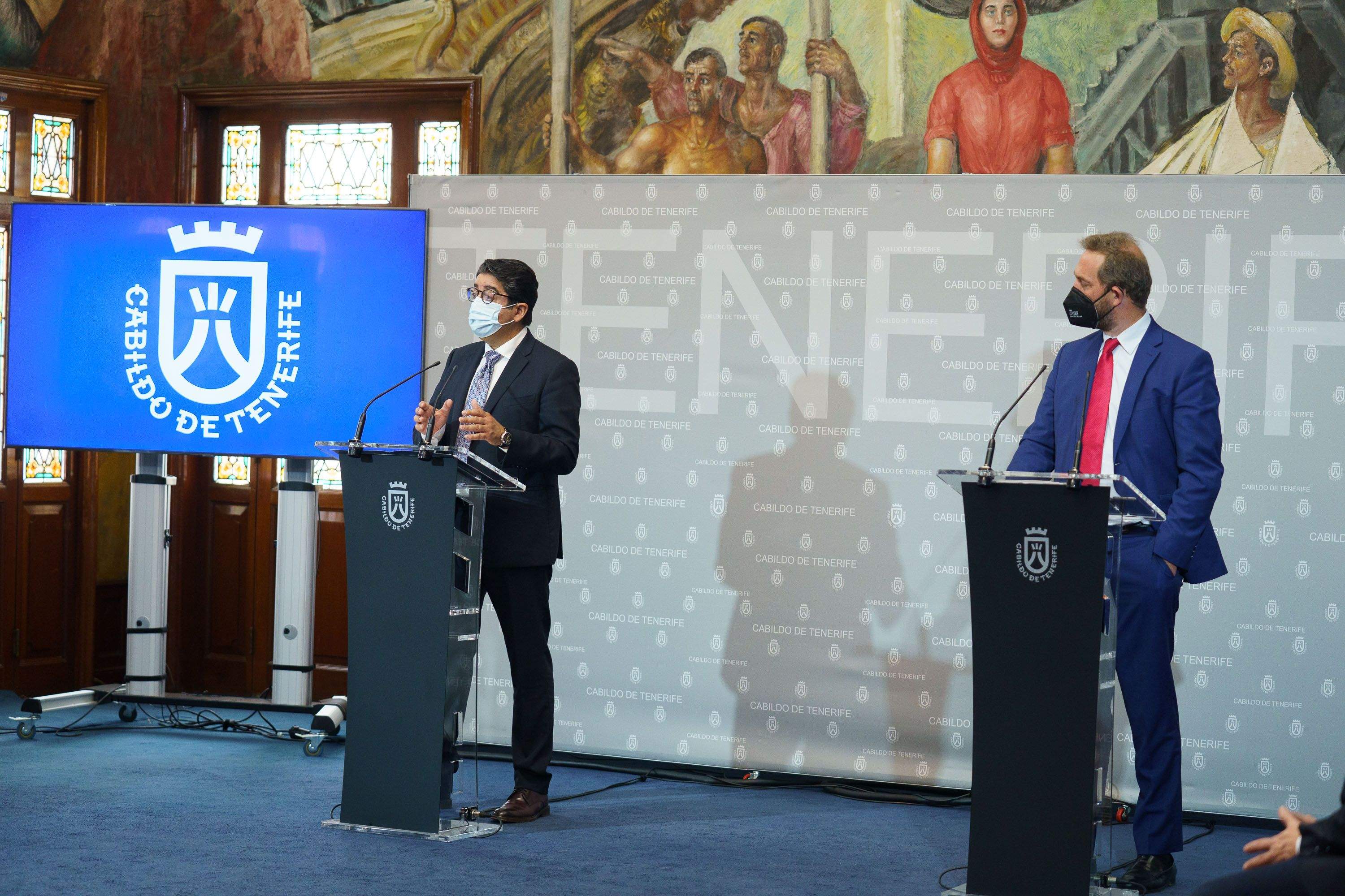 El presidente insular, Pedro Martín/ Cabildo de Tenerife