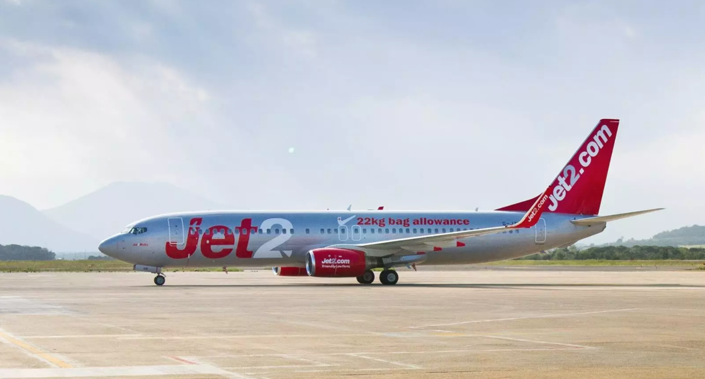 Imagen de archivo de un avión de Jet2.com. / Imagen de la red