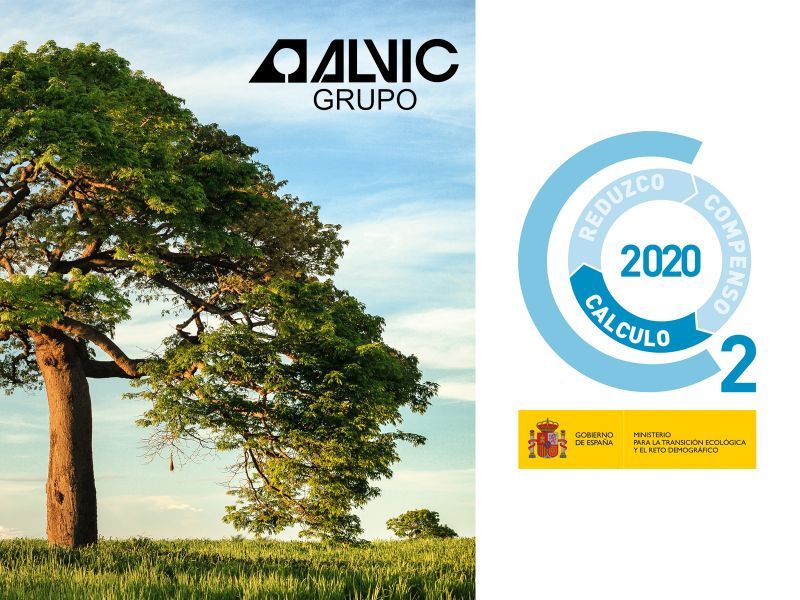 Grupo Alvic promociona su recién obtenido sello del Registro de huella de carbono./