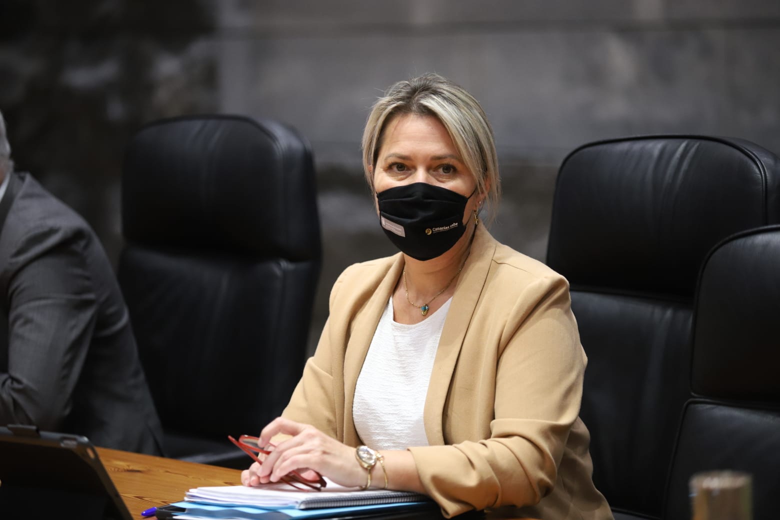 Alicia Vanoostende, responsable de Agricultura del Gobierno de Canarias./