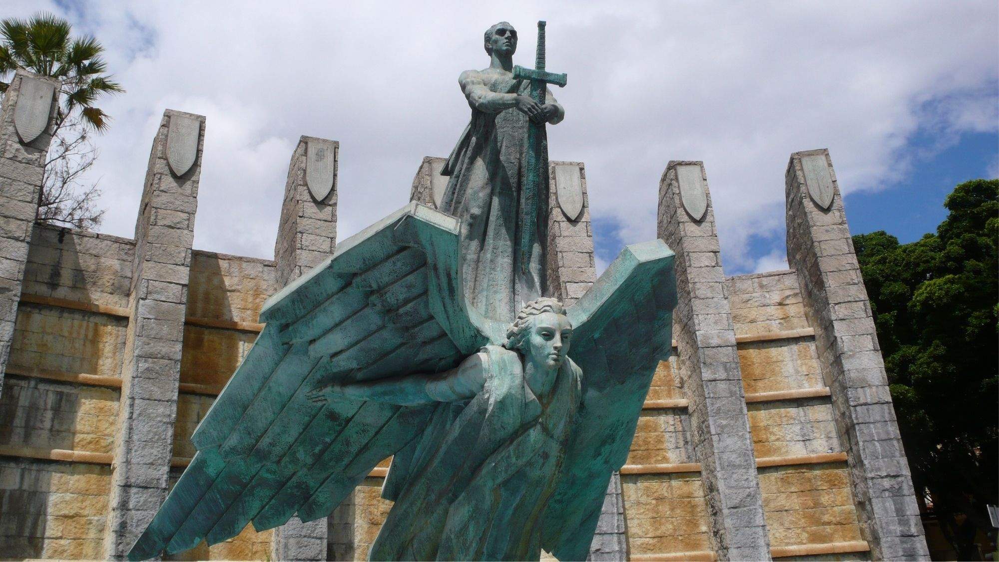 Monumento a Franco en Santa Cruz de Tenerife. / Imagen de la red
