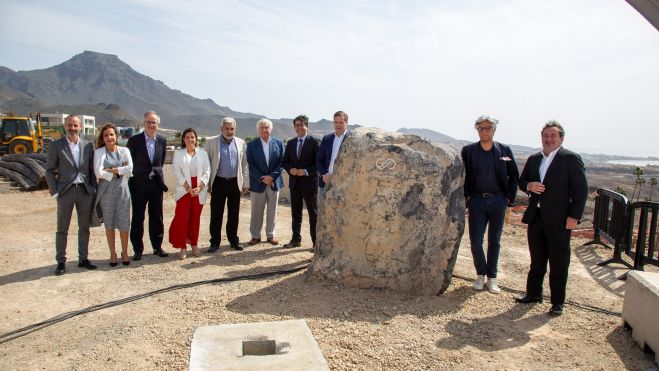 Colocación de la primera piedra del Royal Hideaway Corales Villas, del grupo Barceló y Coya Invest./