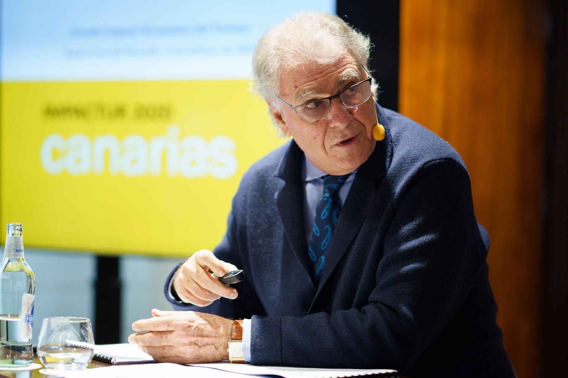 El vicepresidente ejecutivo de Exceltur, José Luis Zoreda./ EFE/Ramón de la Rocha