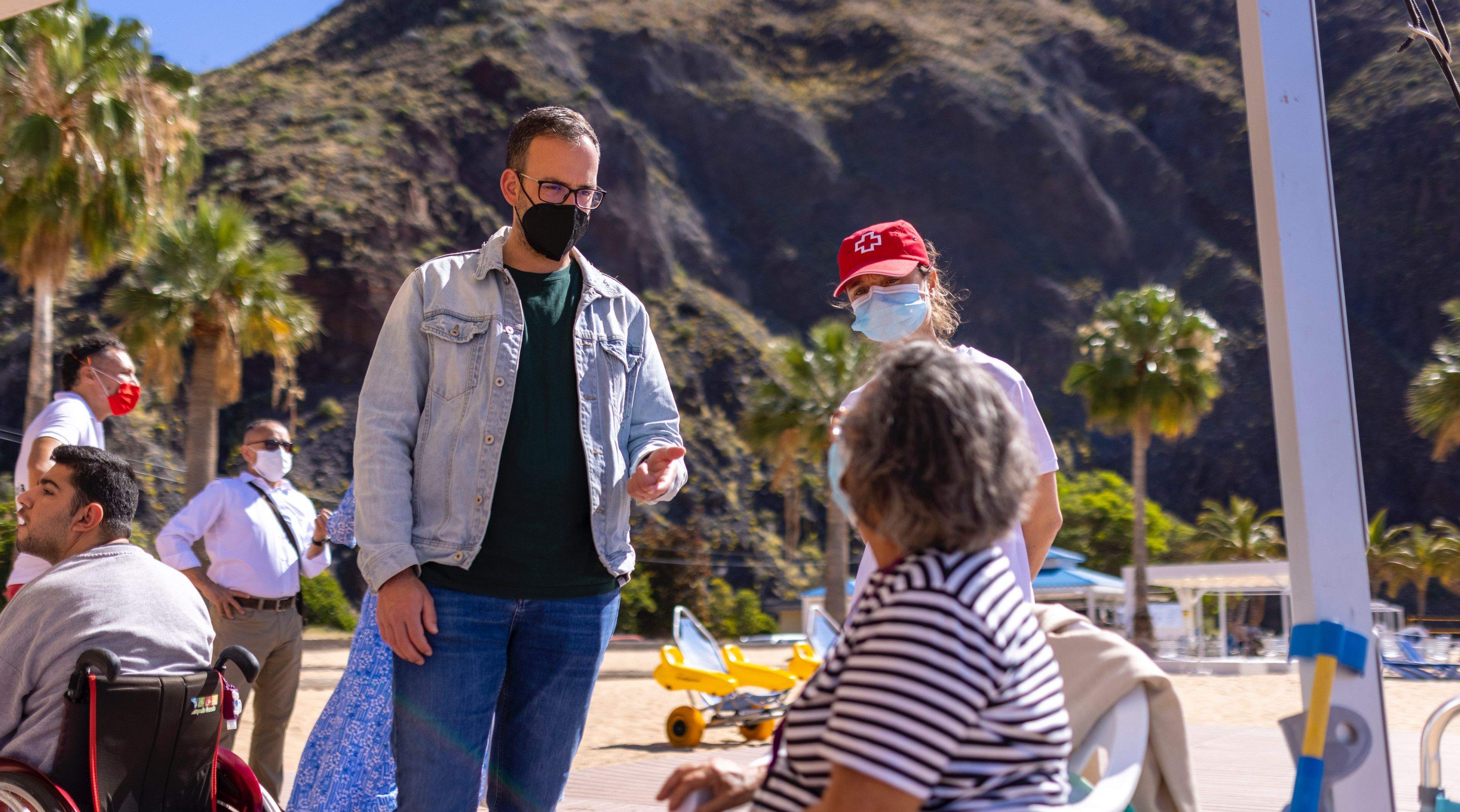 Mejora accesibilidad en Las Teresitas. / Ayuntamiento de Santa Cruz de Tenerife 