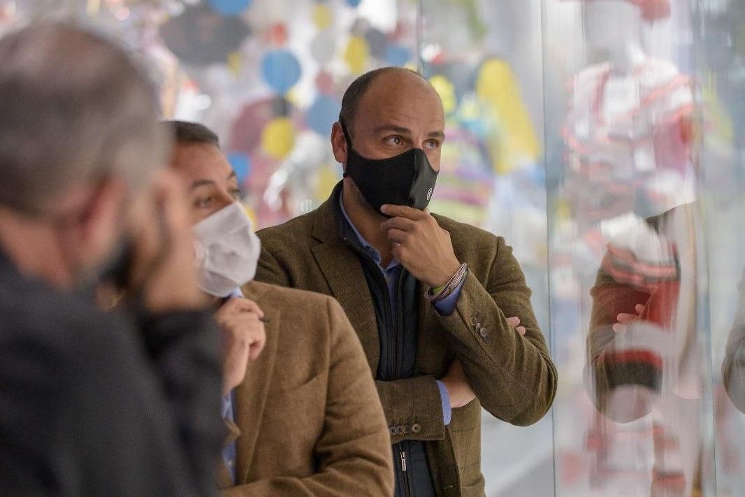 Alfonso Cabello y José Manuel Bermúdez Santa Cruz de Tenerife Febrero 2021, / Archivo