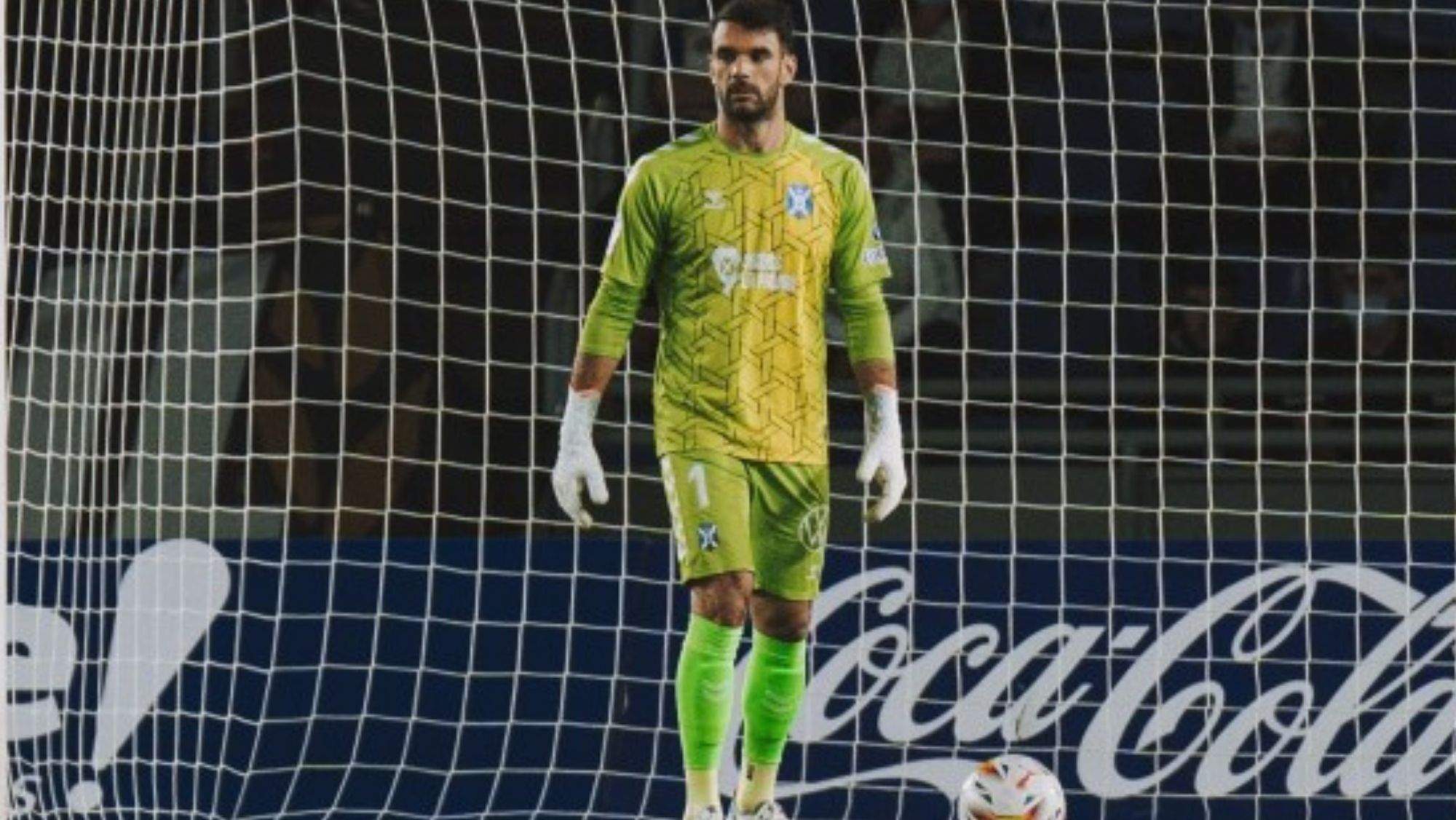 Juan Soriano, portero del CD Tenerife. / CD Tenerife