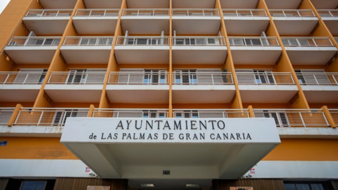 Fachada del Ayuntamiento de Las Palmas de Gran Canaria. / Ayuntamiento de Las Palmas de Gran Canaria