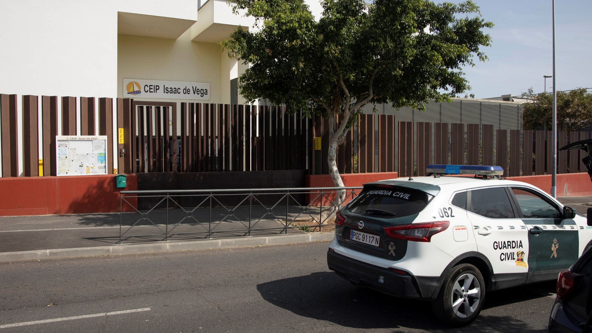 CEIP Isaac de Vega en Granadilla. / EFE