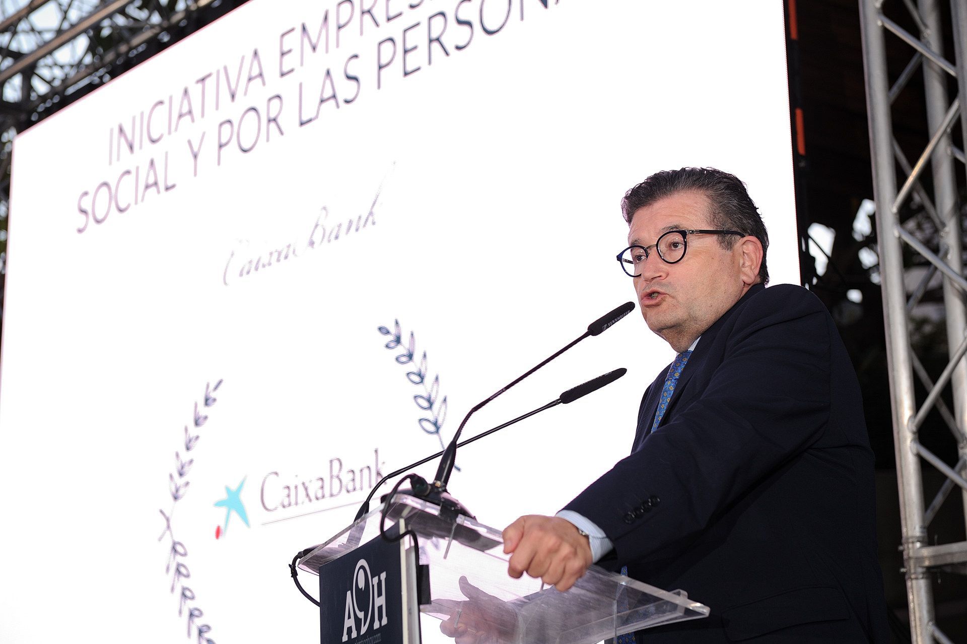 Juan Ramón Fuertes, director territorial en Canarias de CaixaBank