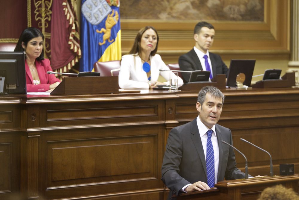 Fernando Clavijo, en su etapa de presidente del Ejecutivo de Canarias./ Parlamento de Canarias.