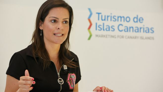 La consejera de Turismo, Yaiza Castilla