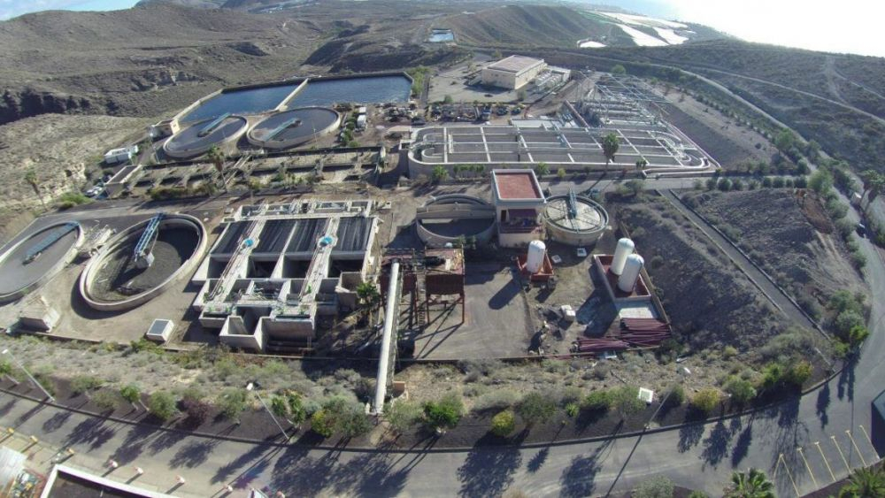 Estación Depuradora de Aguas Residuales (EDAR) de Adeje - Arona./ Archivo - Gobierno de Canarias.