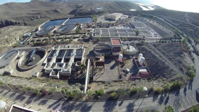 Estación Depuradora de Aguas Residuales (EDAR) de Adeje - Arona./ Archivo - Gobierno de Canarias.