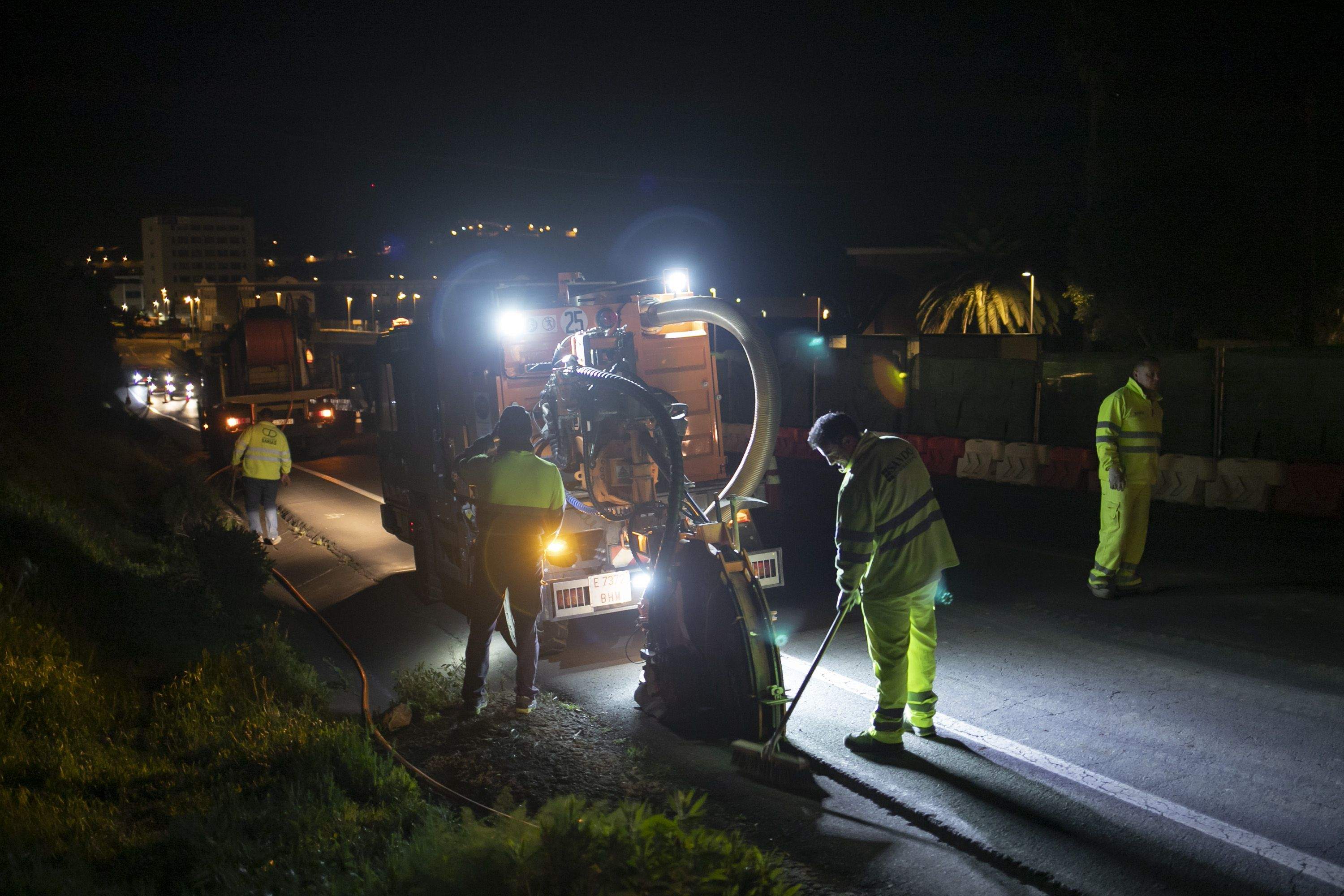 Obras del Anillo Insular. / ARCHIVO - CABILDO DE TENERIFE 