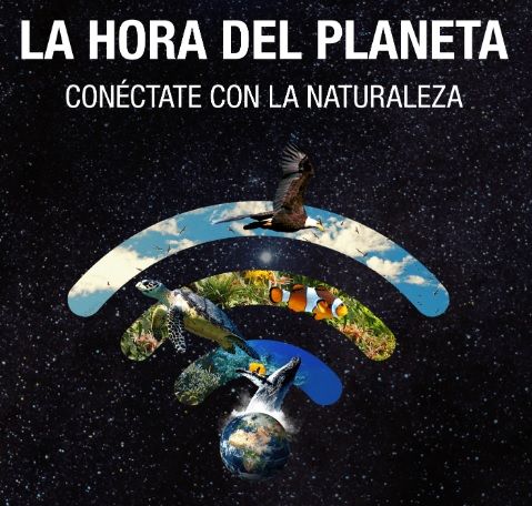Imagen Hora del Planeta./